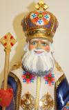 Carved wooden St. Nicholas