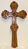 Wooden Cross,HAND CARVED