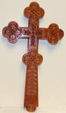 Wooden Cross,HAND CARVED