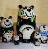 Pandafam Nesting Dolls