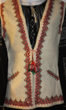 Embroidered Costume, Vintage Ukrainian Keptar, Traditional Ukrainian women's antique keptar